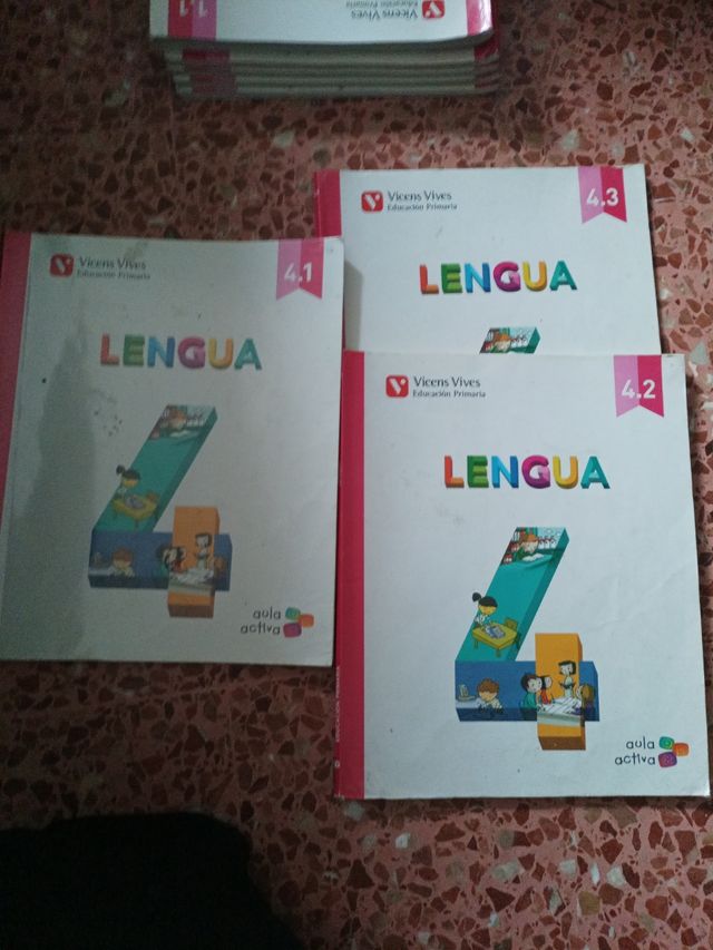 Lengua 4 (4.1-4.2-4.3) Aula Activa