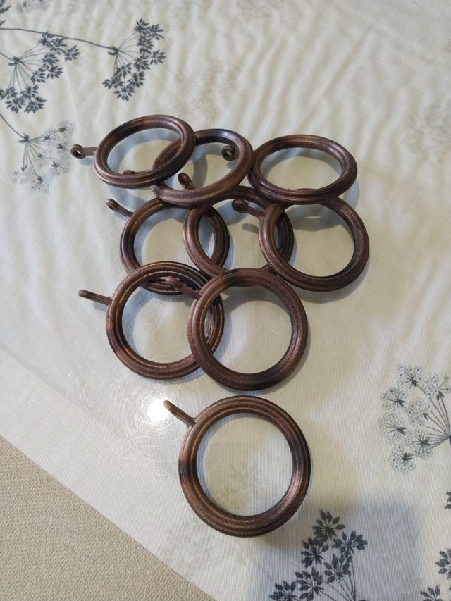Argollas para cortinas