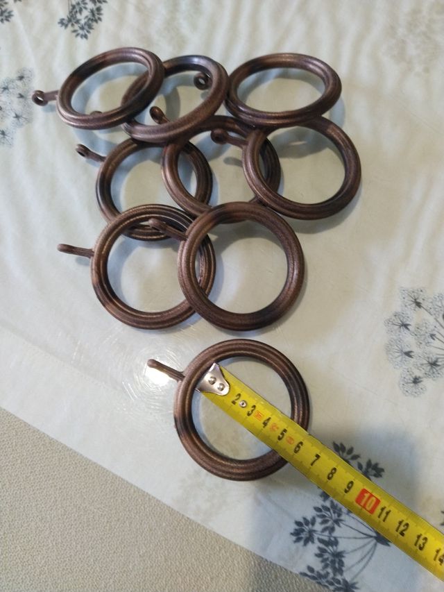 Argollas para cortinas