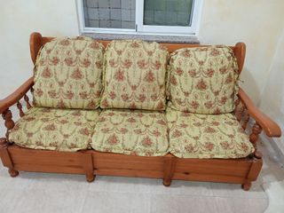 Sofa cama + 2 sillones