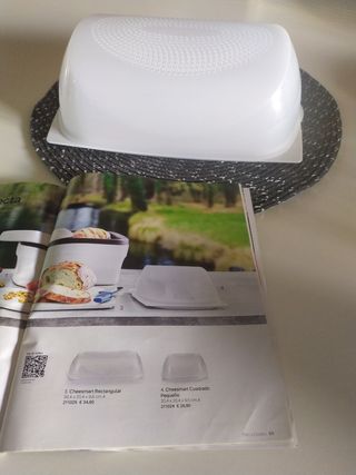 Quesera Tupperware cheesmart rectangular