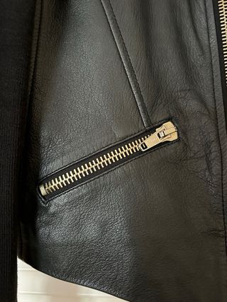 Chaqueta cuero Twin set