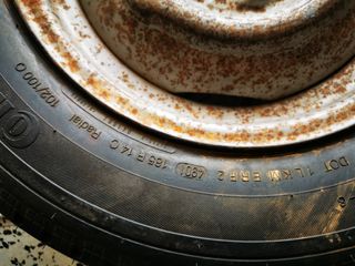 Rueda llanta KPZ camper/furgo 185 R14C 5Jx14 H2