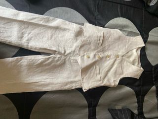 traje de comunion(camisa+chaleco+america+zapatilla