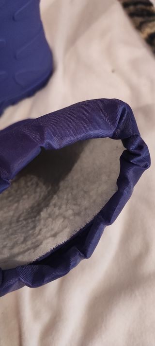 Botas katiuskas 33 moradas