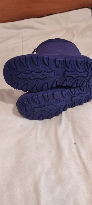 Botas katiuskas 33 moradas