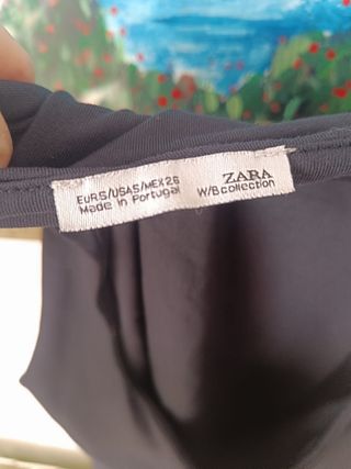 Camiseta mujer verano elástica zara S