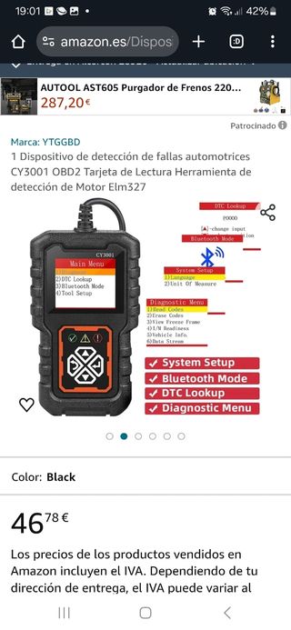 📍 Diagnostico de coche ,lector de fallas y repara