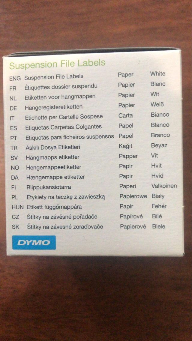 99017 S0722460 Dymo LabelWriter LW x 8 confezione