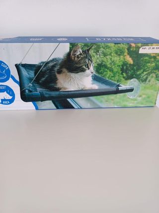 Hamaca de ventana para gato