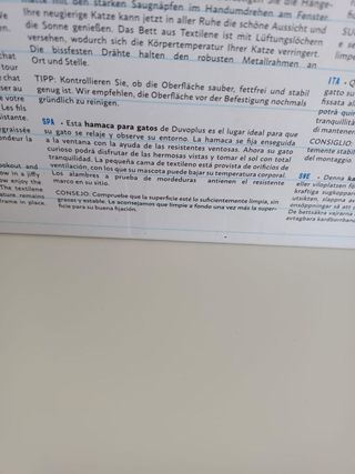 Hamaca de ventana para gato