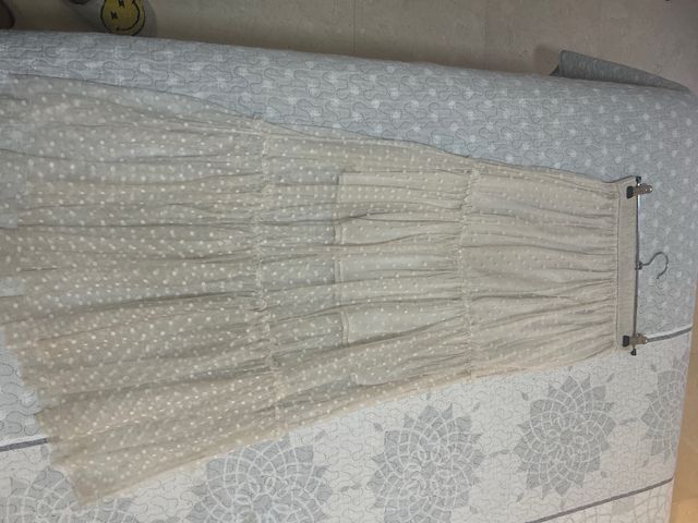 Falda larga estilo boho