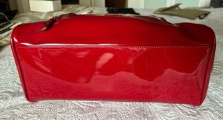 Bolso charol rojo Calvin Klein