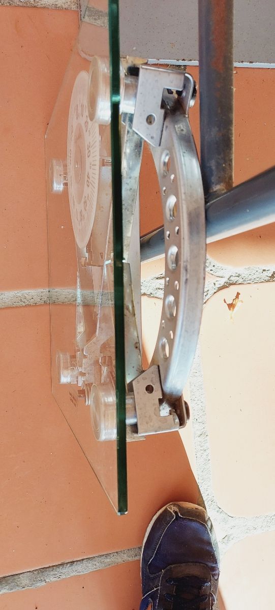 Bascula peso cristal