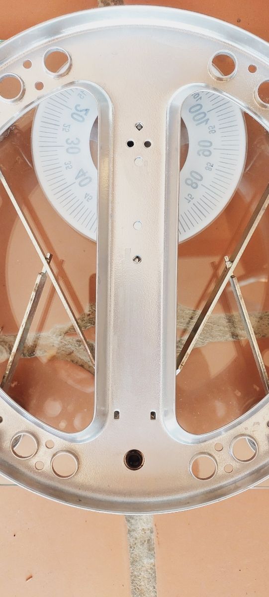 Bascula peso cristal