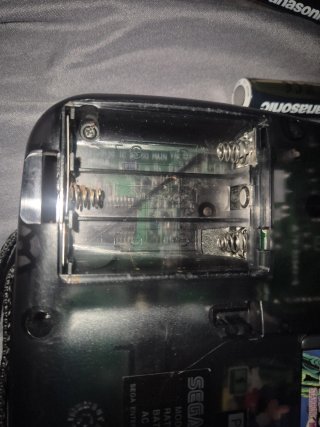 Sega Game Gear smoke edition.