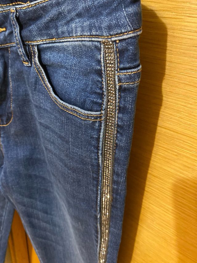 Vaquero strass, talla 36, Sfera