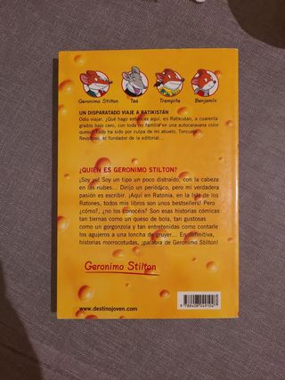 Un Disparatado Viaje a Ratikistan/ A Cheese-colored Camper (Geronimo Stilton) (Spanish Edition)