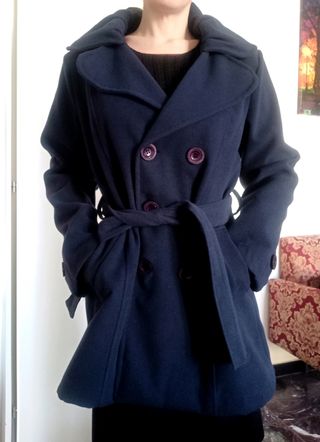Cappotto blu