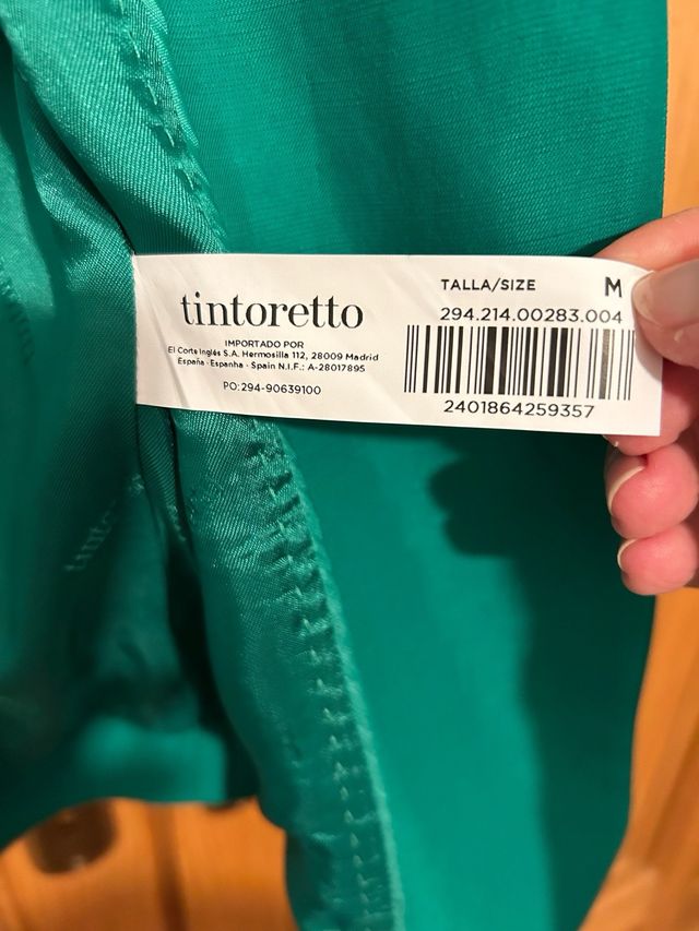 Americana verde talla M