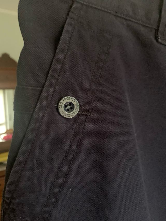 Pantaloni Sergio Tacchini in cotone campagnolo 52