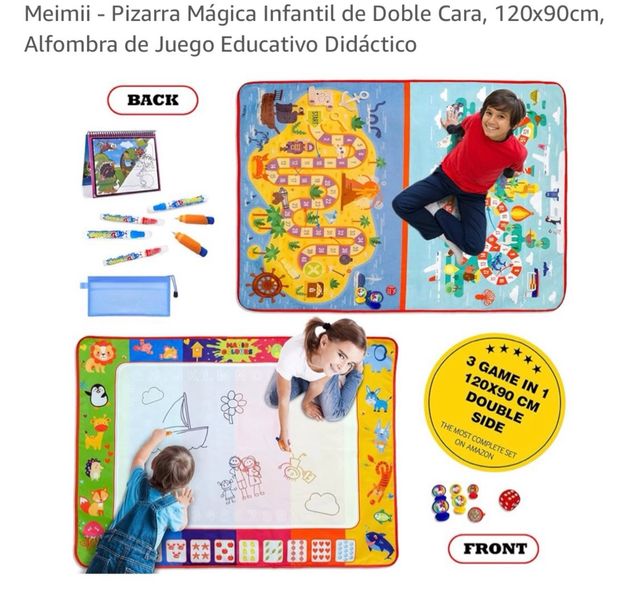 Pizarra Mágica Infantil de Doble Cara