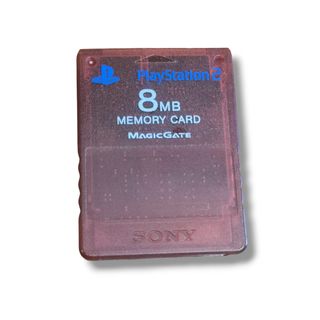 Memory Card Rossa PlayStation 2