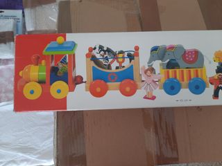 Tren de madera para bebes