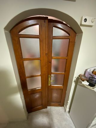 Puerta de madera interior 170x86
