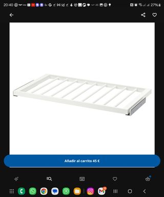 Pantaloneros armarios  ikea