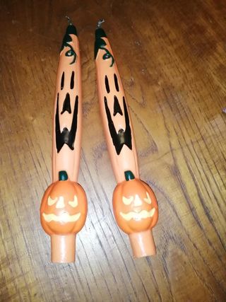 2 maxy candele di Halloween