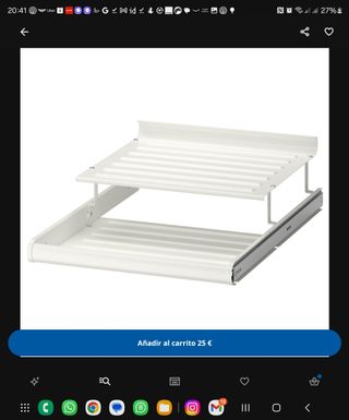 Zapateros extraaible ikea