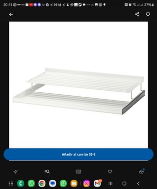Zapateros extraaible ikea