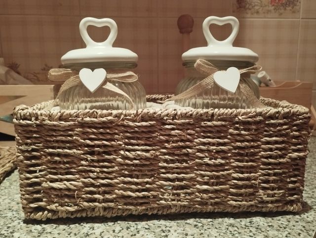 Barattoli porta pasta in vetro