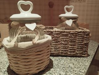 Barattoli porta pasta in vetro