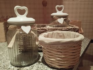 Barattoli porta pasta in vetro