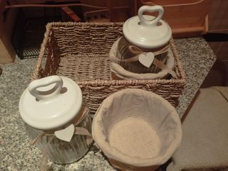 Barattoli porta pasta in vetro