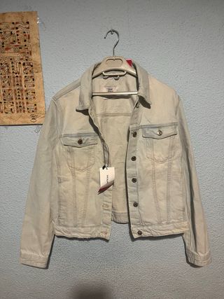 Chaqueta vaquera mezclilla mujer