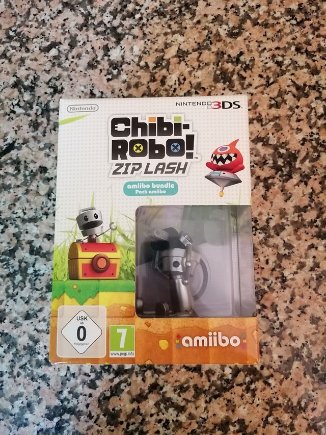 Chibi Robo Zip Lash Nintendo 3DS Edicion Amiibo