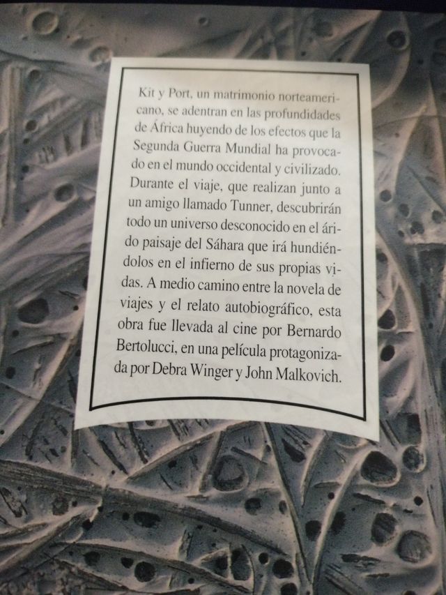 Libro El cielo protector