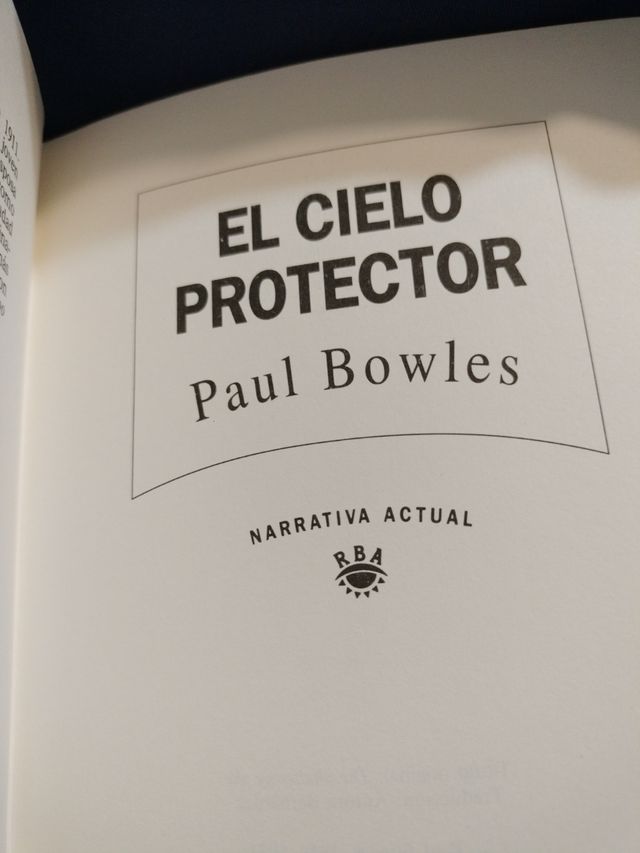 Libro El cielo protector