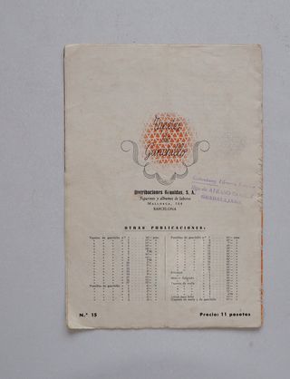 Revista TAPETES DE GANCHILLO. Antigua
