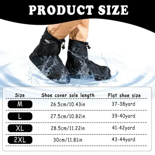 Funda de zapatos para lluvia