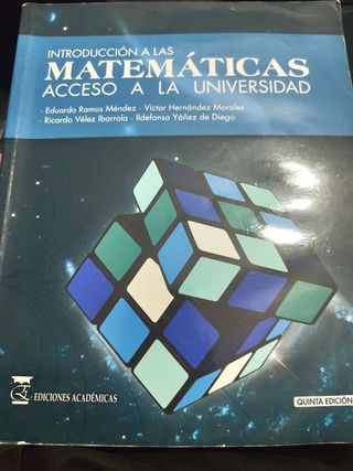 Introducción a las matemáticas (5ª ed): Acceso a la universidad (Spanish Edition)