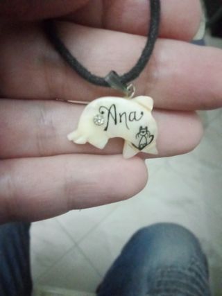 Colgante con nombre