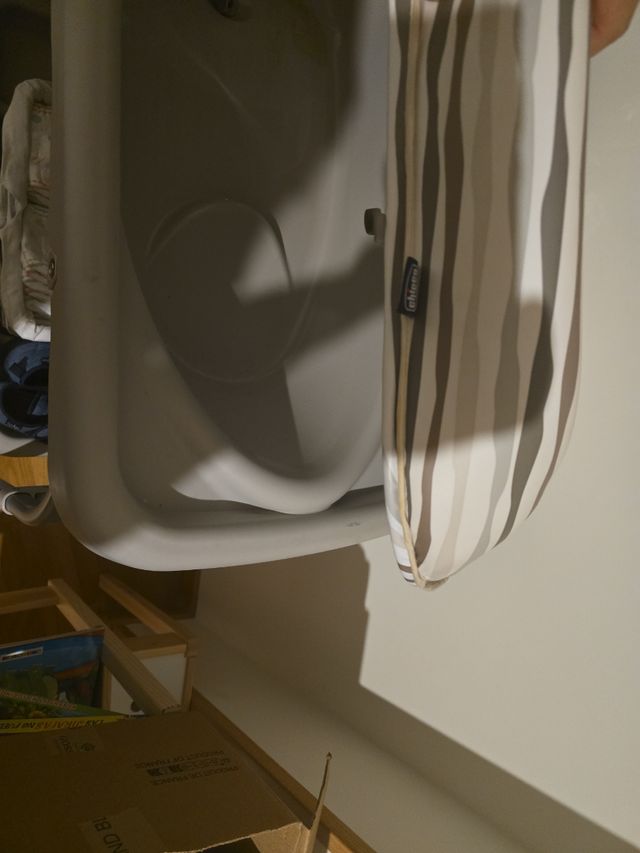 Cambiador bebe bañera