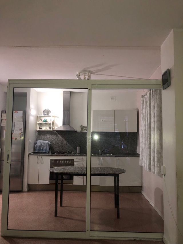 Parconera de alumnio - doble cristal