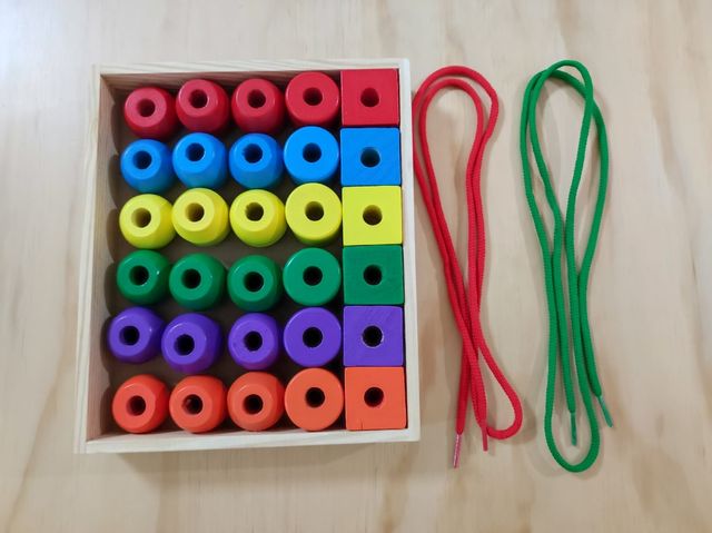 Cuentas Primarias madera. Melissa & Doug