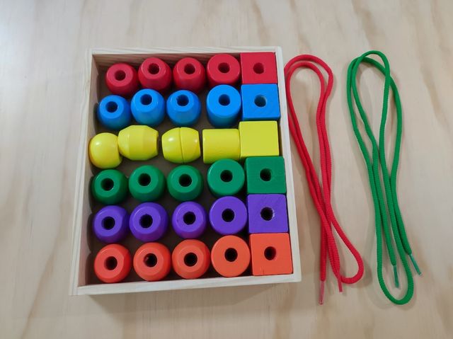 Cuentas Primarias madera. Melissa & Doug