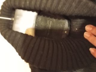 Chaqueta de punto y pelo